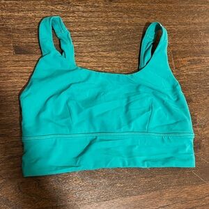 Lululemon Teal Longline Sports Bra Top
